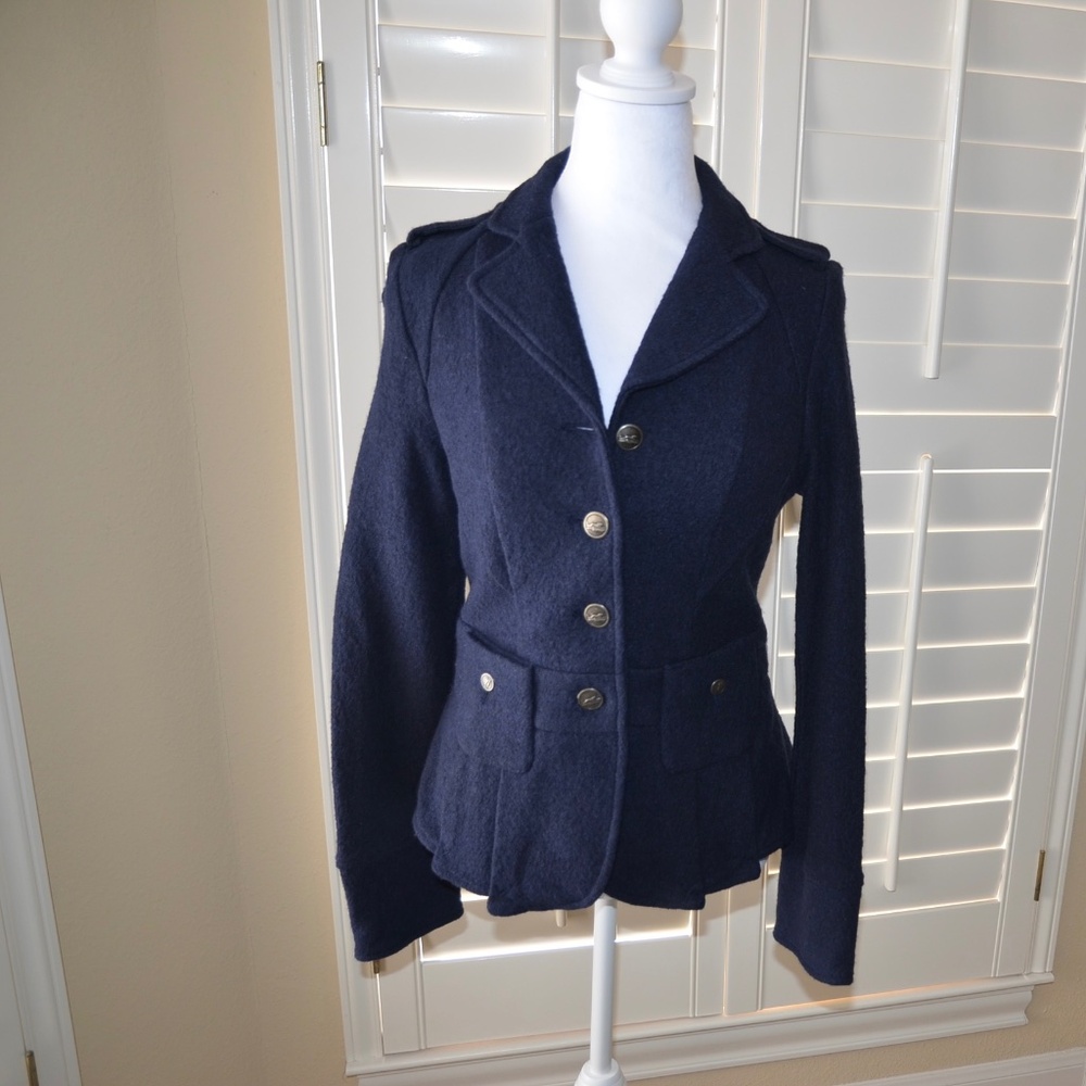 NWT Anthropologie/Elevenses Wool Blend Blazer